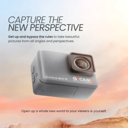 Digitek GoCAM (DAC-002) 5K 60fps 24MP WiFi Ultra HD Sports Action Camera